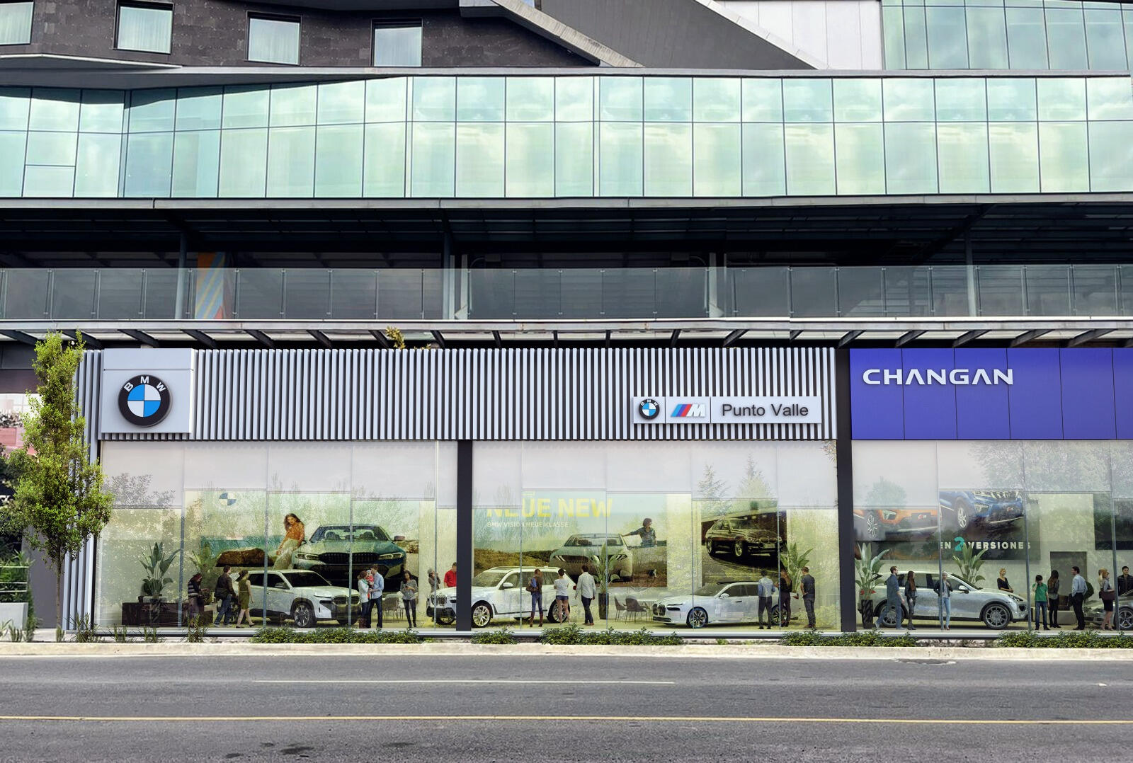 BMW Punto Valle - Pop Up Store | Conceptual